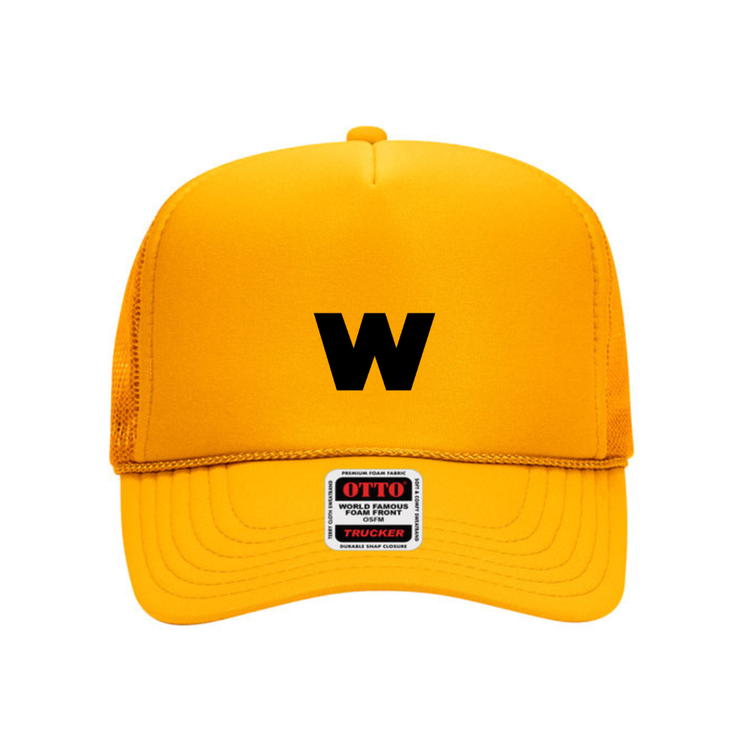 OTTO CAP® 5 Panel High Crown Mesh Back Trucker Hat - Wagner